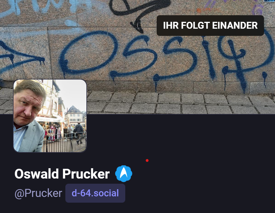 Nachruf auf Dr. Oswald „Ossi“ Prucker