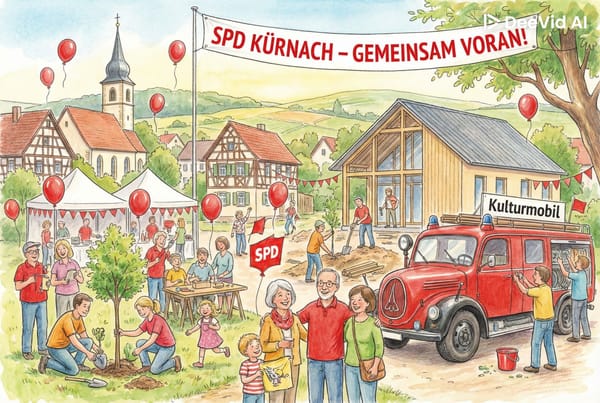 Die SPD in Kürnach: Von der überraschenden Wahl 2020 zum Kampf um die zweite Amtszeit