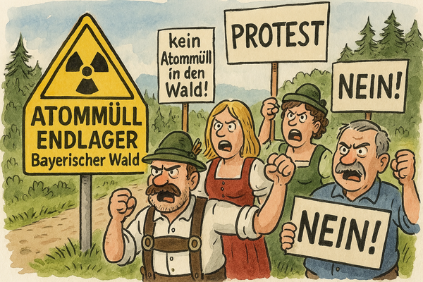 Die Suche nach Deutschlands Atommüll-Endlager: Bayerischer Wald im Fokus