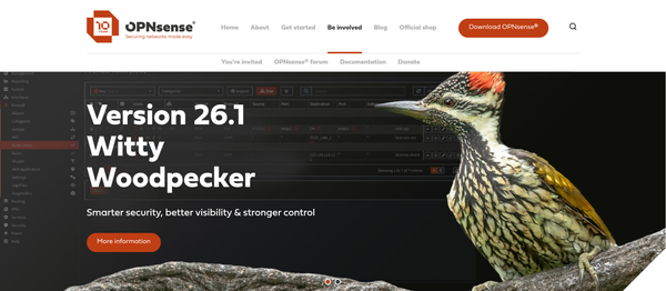 OPNsense 26.1 ist verfügbar