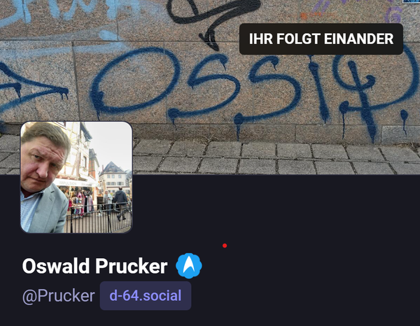 Nachruf auf Dr. Oswald „Ossi“ Prucker